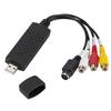 Tarjeta de Captura de Video Usb2.0 a 3Rca Rojo, Blanco, Amarillo Más Terminal S Adaptador de Recolección de Datos de Imagen Hd