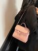 Bolso de mano estilo coreano de alta gama con textura transfronteriza, estilo vintage, informal, pequeño, cuadrado, bandolera de hombro para mujer