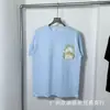 Casa Casablanca Transfronteriza Modelo Nuevo Puerta Fantasía Cielo Estrellado Castillo Casa Letra Logo Camiseta de Manga Corta Verano
