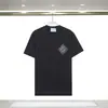 Camiseta de Verano Nueva Colección Transfronteriza Casablanca con Estampado del Logo de Casablanca, Holgada, de Manga Corta para Hombres y Mujeres, Moderna