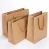 Saco de papel Kraft Spot venda direta da fábrica impressão Logo publicidade saco de presente para roupas compras takeaway saco de papel bolsa de mão