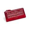 Billetera Larga con Patrón de Piedra Luminosa Plegable Doble Cierre Lateral Gran Capacidad para Mujer Multifunción con Cremallera