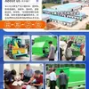 Máquina todo en uno para mezcla y esparcimiento horizontal para granjas de ganado vacuno y ovino, dispensador de alimento con descarga izquierda y derecha, vehículo esparcidor de forraje para granjas