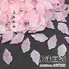 20/5 Piezas de 16X30 Mm Hojas Grandes de Arce de Acetato Hojas de Vidrio DIY Hecho a Mano Material de Pasador Antiguo