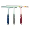 Rodo de Silicone para Vidro Doméstico com Cabo Antiderrapante, Ferramenta de Limpeza para Espelho de Banheiro e Janelas, Raspador sem Arranhões, Disponível em Várias Cores