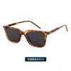 Gafas de Sol Polarizadas de Alta Gama Anti-UV para Adultos Hombres y Mujeres, Gafas de Sol con Montura Cuadrada Retro Protectoras del Sol Kg2501, Para Usar a la Moda