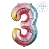 Globo Digital de Papel de Aluminio de 40 pulgadas Forma de Set de Cumpleaños Suministros de Decoración para Fiestas Globos con Números de Cumpleaños Venta al por Mayor