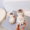 Sandálias Infantis 2026 Verão Novo Estilo Sapatos de Princesa para Meninas Sapatos de Bebê Sola Macia Sapatos para Crianças Pequenas Sapatos Infantis