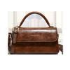 Bolsa de Design Nicho High-End para Mulheres, Outono 2023 Nova Tendência Versátil Bolsa de Ombro Transversal de Mão, Bolsa Quadrada Pequena Vintage