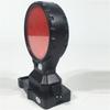 Fl4830 Luz Roja Intermitente Barrera Vial de Construcción Luz Azimutal Doble Cara Impermeable Indicador de Señal de Seguridad