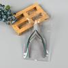 Bolsa de Empaque para Tijeras de Plástico PVC Bolsa Transparente de PVC Autoadhesiva Bolsa Larga de Plástico Bolsa de Almacenamiento Impermeable Almacenamiento