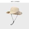 Sombrero de vaquero occidental para mujer, de verano, para exteriores, de ala grande, combinable con todo, para montañismo, protección solar, pesca, senderismo, sombrero de pescador para hombre