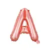 Globo de Letra Americano Cuerpo Delgado de 32 Pulgadas Color Oro Rosa Fiesta de Cumpleaños Boda Decoración Globo de Película de Aluminio Plata Oro