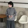 TongKu 2026 Invierno Nuevo Estilo Suéter Casual Estilo Coreano para Niños Pequeños y Niños Prendas de Punto Versátiles Cárdigan Superior para Niños