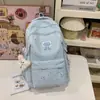 Mochila Personalizada Estilo Girly para Niñas, Mochila de Dibujos Animados de Niña con Estrellitas, Set de Dos Piezas de Gran Capacidad para Estudiante