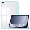 Aplicable a Samsung A9 + ranura para bolígrafo transparente X210 funda de cuero acrílico triple 218 todo incluido 11 funda protectora con soporte ultrafino