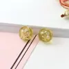 Contas de Vidro Colorido para Óleo Essencial DIY Feitas à Mão Luminosas com Furos Pequenos Contas de Óleo Essencial de Furo Único Feitas à Mão Caixa Mágica de Aromaterapia Colar Joias