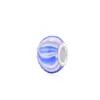 E-commerce Popular Transfronteiriço Yiwu Fornecimento Contas Resina Listradas Coloridas com Furo Grande Acessórios para Montagem de Pulseira DIY Atacado