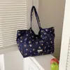 Bolsa Retrô Transfronteiriça para Mulheres, Grande Capacidade, Novo Estilo Verão 2026, Bolsa de Ombro Versátil Casual, Bolsa Tote para o Dia a Dia