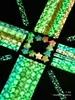 Estrelas Dobradas Feitas à Mão, Tiras Fluorescentes de Origami de Estrela Luminosas DIY, Escrevíveis, Garrafa de Vidro para Desejos de Presente, Metal