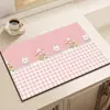 Mantel individual, Tapete para mesa de cocina, Tapete escurridor para encimera, Impermeable para escritorio, Secado rápido, Absorbente, Antideslizante, Aislamiento térmico, Anti-quemaduras, Posavasos pequeño protector