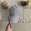 Boné de Baseball Bordado Respirável de Secagem Rápida Estilo Japonês Fresco~ para Mulheres, Chapéu de Sol com Topo Macio Que Faz o Rosto Parecer Menor, Boné Versátil Casual com Aba Curta