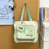 Nova Moda 2026 Bolsa Saco para Estudante Universitário, Bolsa de Mão Simples e Versátil para o Dia a Dia, Bolsa Tote Multifuncional de Grande Capacidade