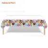 Toalhas de Mesa de Desenho Mais Vendidas do Fabricante para Decorações de Festa de Aniversário Infantil, Toalhas de Mesa Retangulares Descartáveis, Toalhas de Mesa para Banquete, Vários Estilos