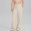Talla Grande 130kg Secado Rápido Pierna Ancha Pantalones Pierna Recta Deporte Fitness Running Protección Solar Sueltos Pantalones de Yoga Nuevo Estilo Verano