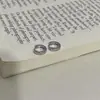 Pendientes de Aro Mini Súper Brillantes Hechos de Plata de Ley 925 con Baño de Oro de 18 Quilates, Adecuados para Dormir Sin Quitar, Tachuelas Apilables Estilo Japonés