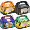 Caja de Empaque para Dulces de Halloween Personalizada Creativa Calabaza Fantasma Fiesta Caja de Regalo Patrón Empaque Venta al por Mayor Personalización Disponible