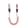 Cable de Carga Rápida Retráctil de 65W Cuatro en Uno Personalizado Adecuado para Cargador de Coche Tipo-C Apple Huawei
