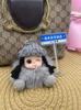Colgante de Borla de Piel de Zorro Real Encanto para Bolso Muñeca Durmiente Accesorio de Peluche Llavero de Coche Máquina de Garra Opciones Multicolor Disponibles