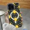 Funda de Teléfono Pintada a Mano con Temática del Sol Más Vendida Transfronteriza Adecuada para Apple 18Pm Transparente Magnética iPhone 17 Funda Protectora Anticaídas