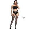 Ventas Directas de Fábrica de Lencería Sexy Nueva, Medias Sexy, Medias de Red Negras de Seda Negra Tentación Anti-Desprendimiento