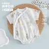 Promoção Especial de Espaço para Fãs Roupas de Bebê para o Verão: Macacão Body, Macacão Triângulo de Gaze Respirável Classe A