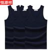 Hengyuanxiang Cotton Vest Masculino 2022 Verão Meia-idade Esportes Base Camisa Algodão sem mangas T-Wear Masculino