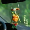 Decoración para Colgar en el Coche de Rodajas de Naranja, Adorno Seco para Colgar en el Coche, Colgante de Pared para la Paz y Buenos Deseos, Decoración de Naranja para Buenos Deseos