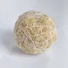 Suprimentos para Animais de Estimação Hamster Coelho Pássaro Gato Cachorro Mordedor Brinquedo para Dentição Bola de Fibra de Coco Pequena Fibra de Coco Ecológico