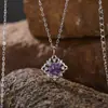 Anillo Tesoro de Plata de Ley S925 Chapado en Oro de 18K Color Natural de Alta Gama Lujo Ligero Anillo para Dedo de Comida Accesorios de Joyería de Nicho Ins para Mujeres