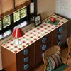 Mantel para Mesa de Aparador Retro 2026 Modelo Nuevo Lujo Ligero Gama Alta Protector de Encimera para Mueble de TV Felpudo para Zapatero de Entrada Mantel