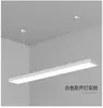 Luces Led para Oficina, Lámparas Colgantes de Tubo Cuadrado, Tiras de Luz de Tubo Cuadrado Especializadas para Gimnasios y Supermercados, Tiras de Luz para Restaurantes