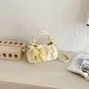 2026 Nova Bolsa Plissada de Alta Qualidade para o Dia a Dia Bolsa Tote Pequena Feminina Bolsa de Ombro Transversal Fashion