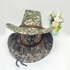 Chapéu de Cowboy de Verão para Homens, Chapéu para Caminhada ao Ar Livre, Chapéu de Pesca Camuflado para Homens, Chapéu de Sol com Proteção Solar para Mulheres, Chapéu de Exportação