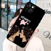 Para iPhone16 Capa de Celular para Menina Casal Desenho Animado Menino Mãe e Pai Filha Capa de Celular Pai e Filho