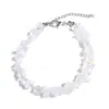 Pedra Natural Cascalho Cristal Ágata Fecho Lagosta Pulseira Finalizada Venda Quente Transfronteiriça Cascalho Irregular Acessórios de Joias