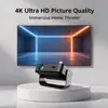 Proyector de Películas para Uso Doméstico, Wifi Inteligente Portátil Mini Home Theater de Ultra Alta Definición para Exportación Transfronteriza