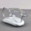 Gafas anti luz azul estudiante dominantes gafas ópticas para miopía gafas de moda para hombre luz plana sin graduación para hombre