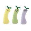 Venta al por mayor directa de fábrica Juguetes pequeños de verduras simples y lindos con hierba gatera Papel arrugado Autentretenimiento para gatos Juego divertido Juguetes para gatos