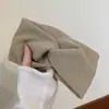 Suave em Todas as Estações ~ Faixa Larga Estilo Coreano para Mulheres, Touca Simples para Lavar o Rosto, Acessórios de Cabelo para Uso Diário
